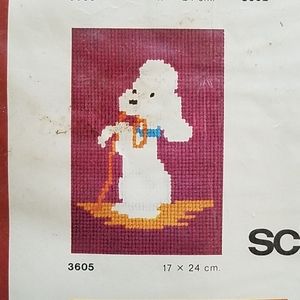 Scheepjewol Poodle Needlepoint Kit Made in Holland
